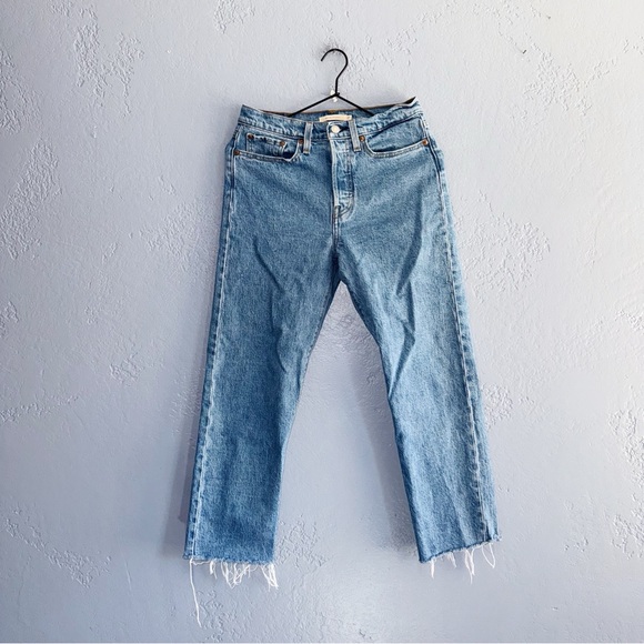 Levi's Wedgie Straight Jeans Size 27 - Picture 1 of 10